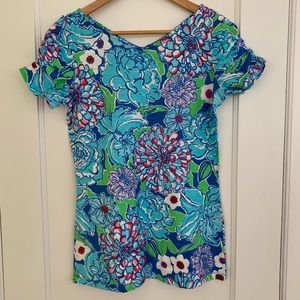 Lily Pulitzer Sz M Slub cotton t-shirt